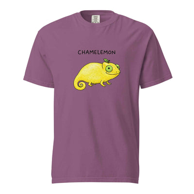 Chamelemon Fruit Pun Shirt, Funny Chameleon Lemon