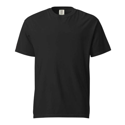 Just a t-shirt. Comfort Colors unisex garment-dyed heavyweight plain t-shirt with Radiant Art logo on right sleeve