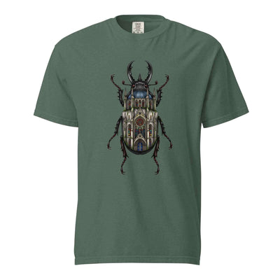 Gothic Cathedral Stag Beetle, Dark Academia Insect Style