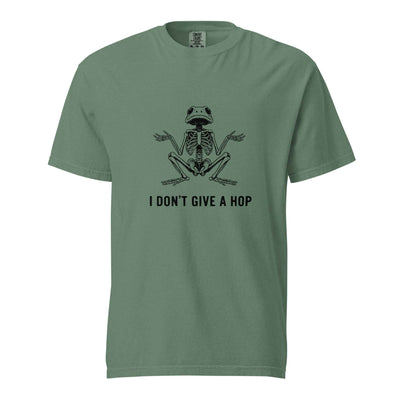 I Don’t Give a Hop Shirt, Funny Skeleton Frog Custom T Shirt