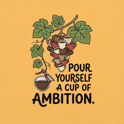 Pour Yourself A Cup Of Ambition T-Shirt, Dolly Parton 9 to 5 Tee