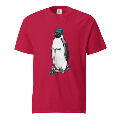 Original Penguin T-Shirt - Ride The Kick Scooter Tee