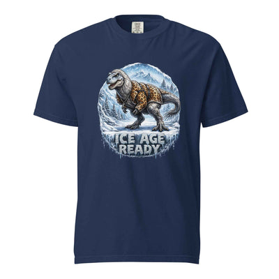 Ice Age Ready Yutyrannus T-Shirt. Feathered Dinosaur Graphic Tee