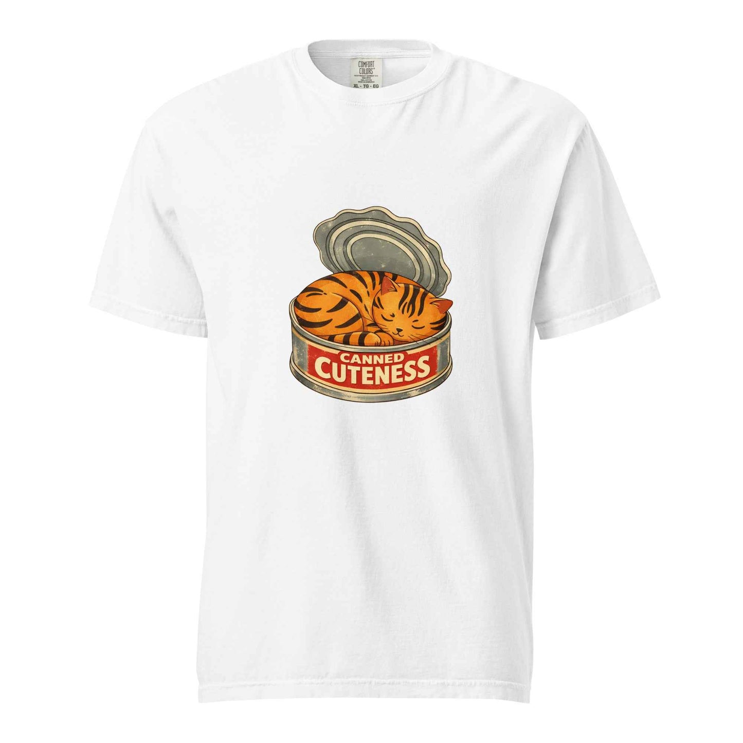 Vintage Ginger Cat Shirt, Orange Cat Energy