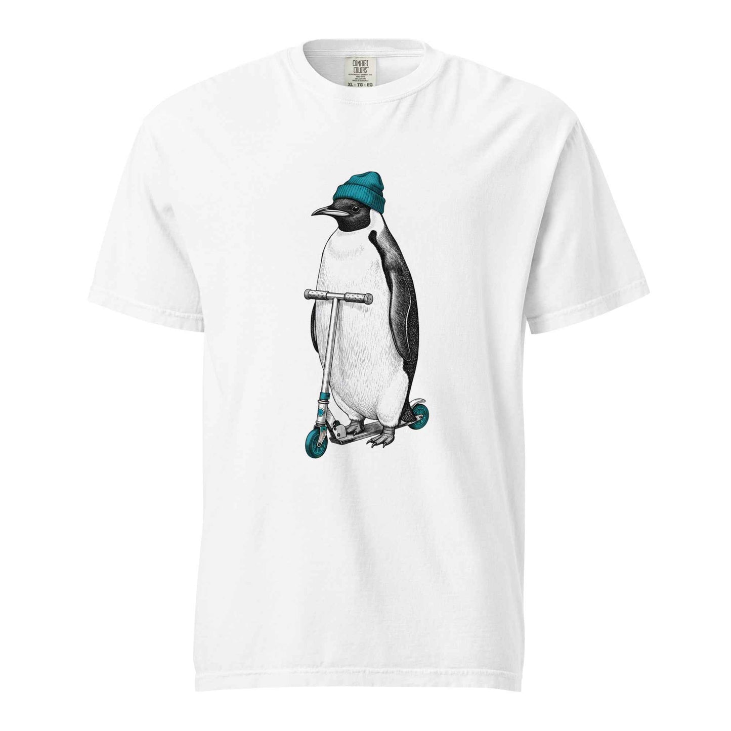 Original Penguin T-Shirt - Ride The Kick Scooter Tee