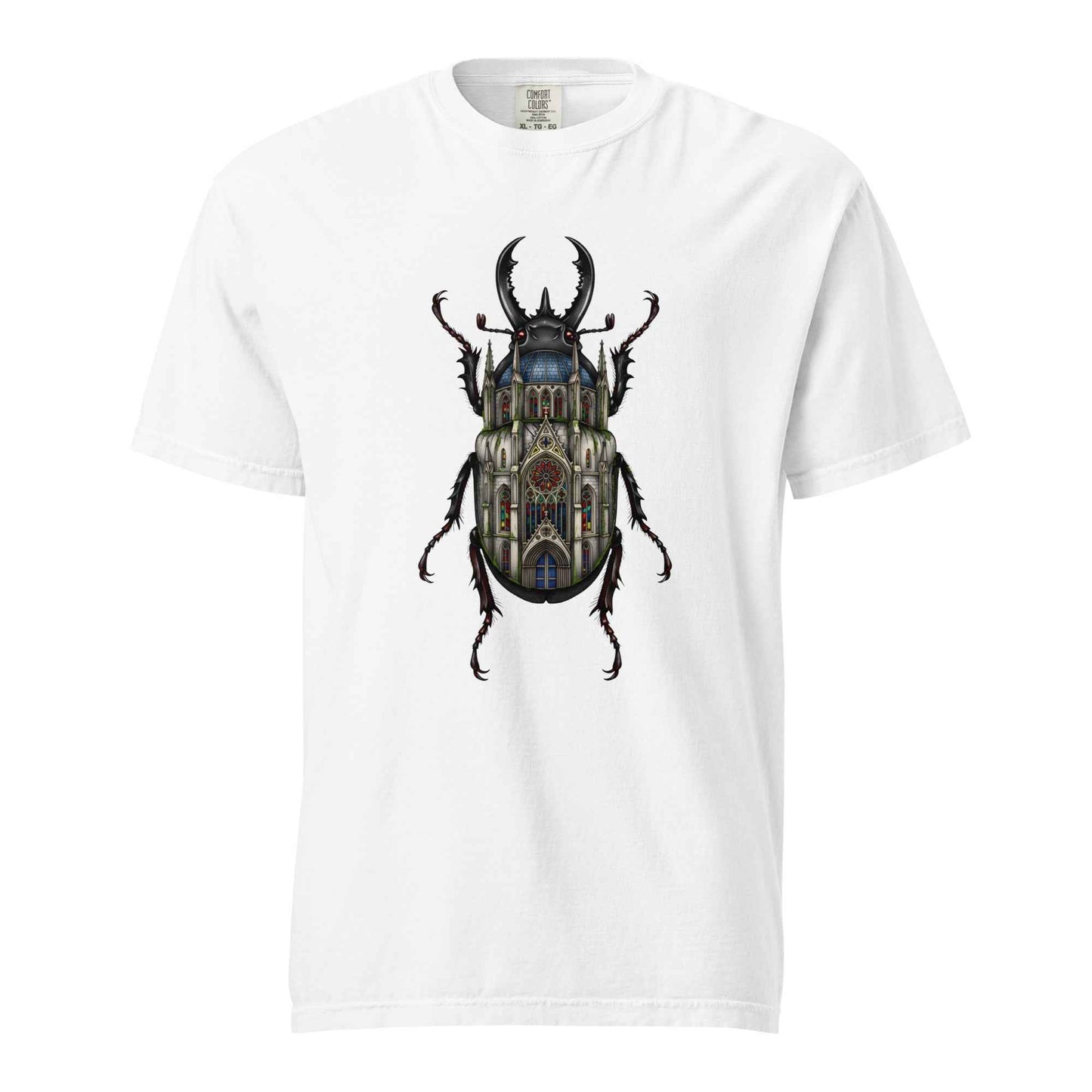 Gothic Cathedral Stag Beetle, Dark Academia Insect Style