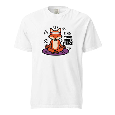 Find Your Inner Fierce – Epic Meditating Fox T-Shirt