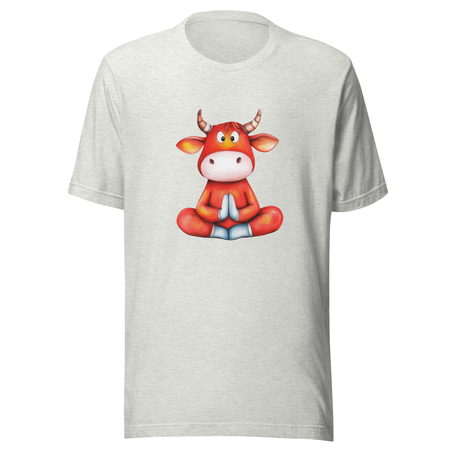 Unisex t-shirt "The Meditating Cow"