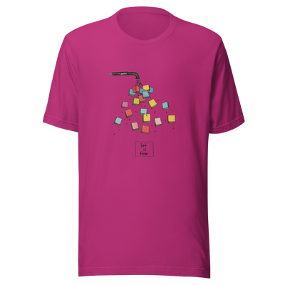 Unisex t-shirt Let It Flow T-Shirt - Radiant Art of Radiant Group