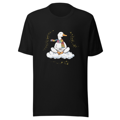Unisex t-shirt "Meditating Goose" - Radiant Art of Radiant Group