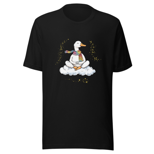 Unisex t-shirt "Meditating Goose" - Radiant Art of Radiant Group