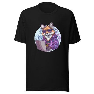 Unisex t-shirt "Code Fox" - Radiant Art of Radiant Group