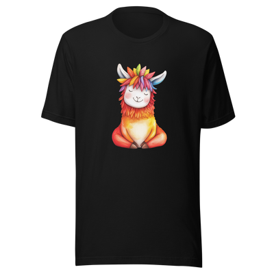 Unisex t-shirt "Zen Llama" - Radiant Art of Radiant Group