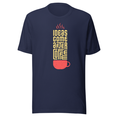 Unisex t-shirt "Caffeine-Infused Creativity" - Radiant Art of Radiant Group