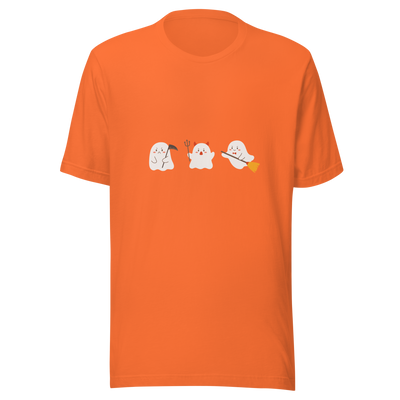 Unisex t-shirt "Ghoulish Get-Together: A Halloween Tale" - Radiant Art of Radiant Group