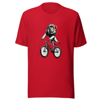 Unisex t-shirt "Lion's Leap" - Radiant Art of Radiant Group