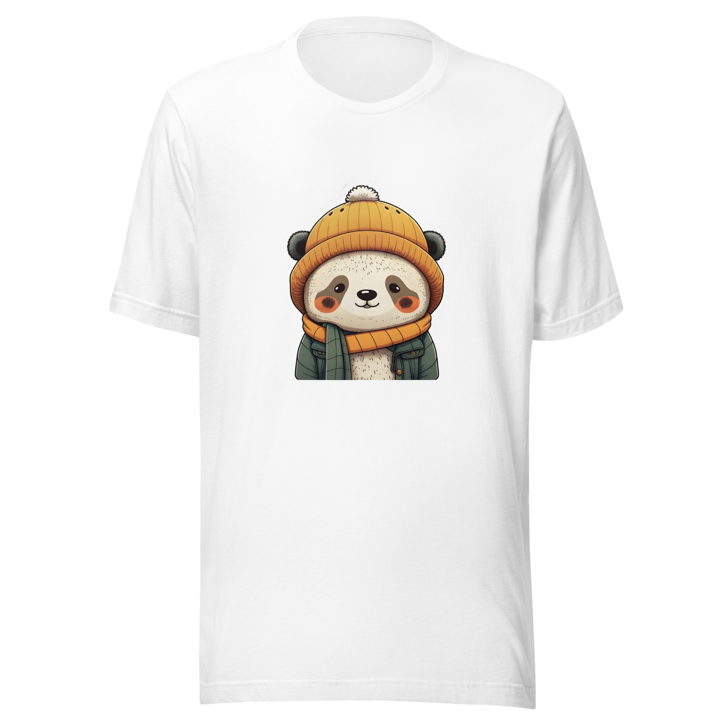 Unisex t-shirt with sweet panda