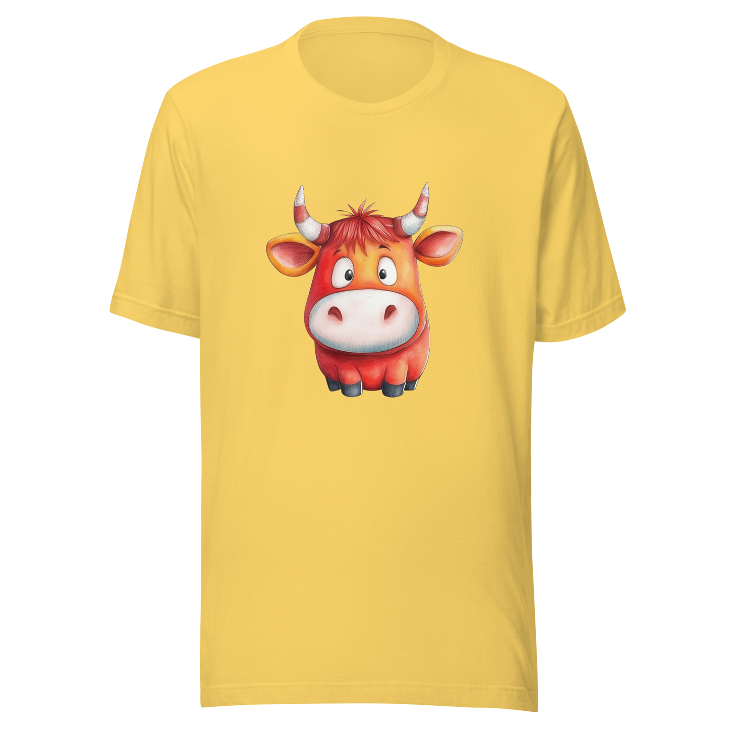 Unisex t-shirt "Moo-d Lifter: The Adorable Cow Tee"