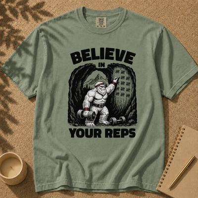 Believe In Your Reps Yeti Gym T-Shirt