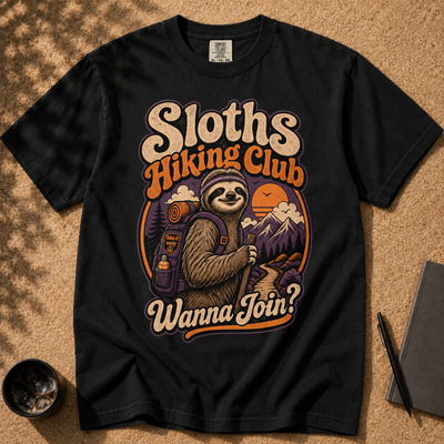 Sloths Hiking Club T-Shirt