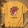 Flamingusa: The Medusa x Flamingo Pun T-shirt, Florida-style
