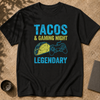 Tacos & Gaming Night T-Shirt for gamer