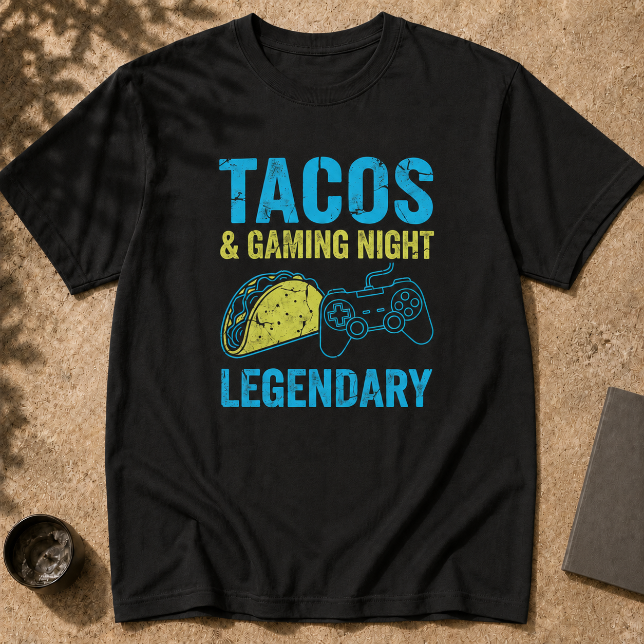 Tacos & Gaming Night T-Shirt for gamer