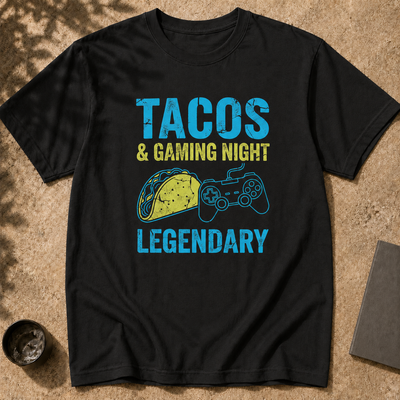Tacos & Gaming Night T-Shirt for gamer