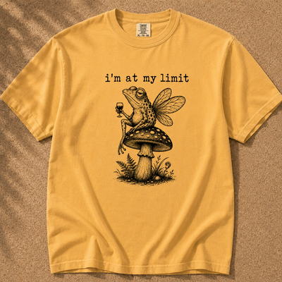 I’m At My Limit Fairy Frog T-Shirt