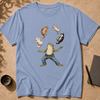 Frog Juggling Cats T-Shirt