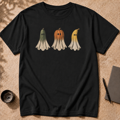 Fruit Ghosts Halloween T-Shirt, Funny Foodie Halloween
