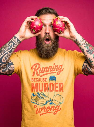Running Because Murder Is Wrong T-Shirt