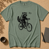 Camiseta divertida de mapache ciclista, regalo de mapache ciclista