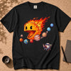 Justice for Pluto T-Shirt – Funny Sun Pac-Man Eating Planets Space Meme Tee