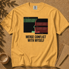 Merge Conflict With Myself T-Shirt, Funny Programmer Tee, Developer Humor