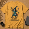 Unisex, schweres, garment-dyed Comfort Colors Frohe Weihnachten Shirt, lustiges Hexen-Weihnachts-T-Shirt, Hexen-Weihnachtsstimmung