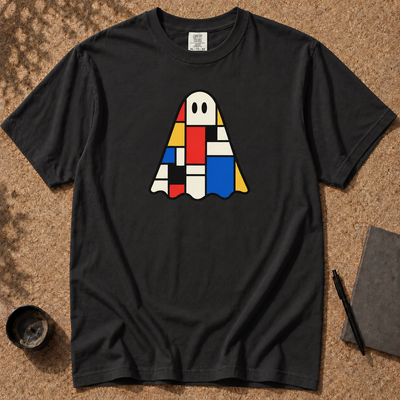 Mondrian-Inspired Ghost T-Shirt