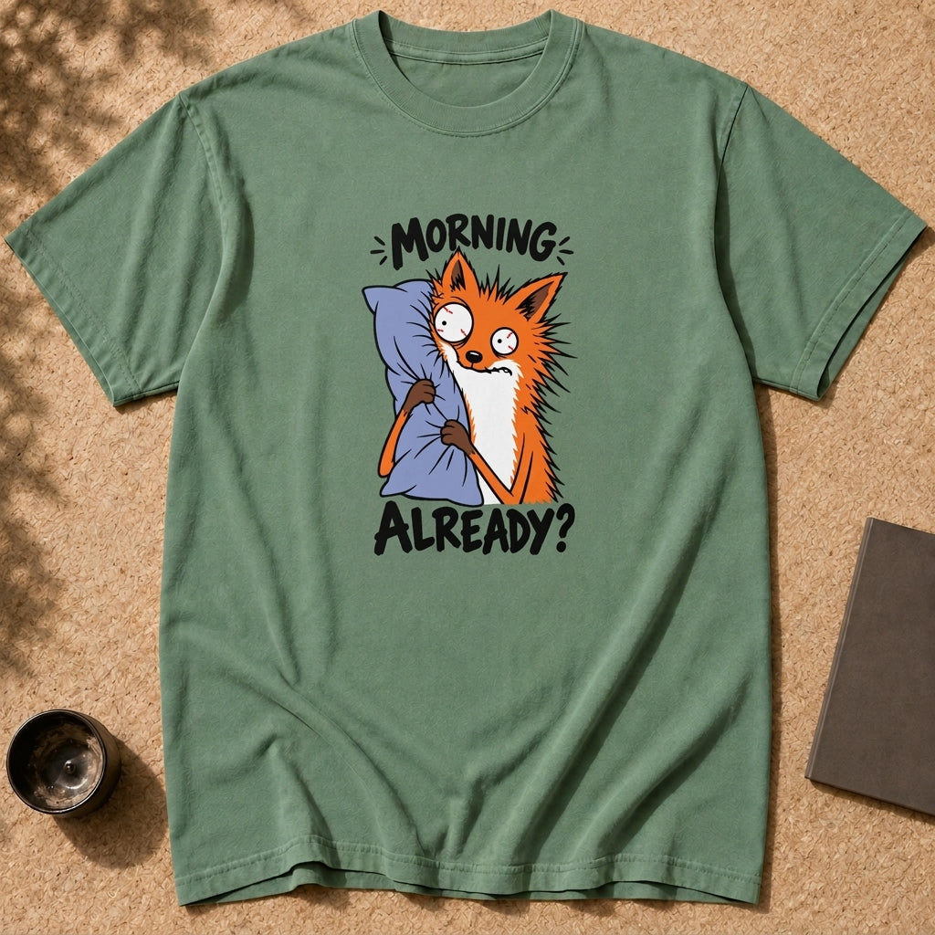 Morning Already Shirt, Funny Fox T-Shirt