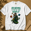 Reading Is Out of This World - Astronaut & Alien Reader T-Shirt