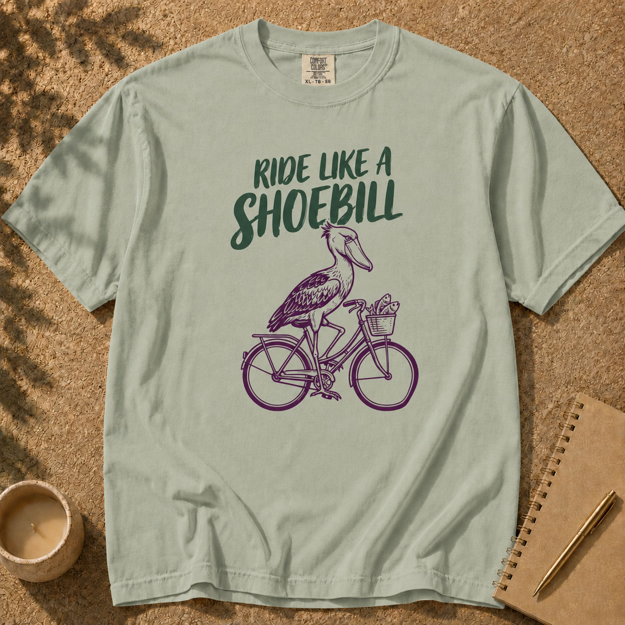 Ride Like a Shoebill Graphic T-shirt