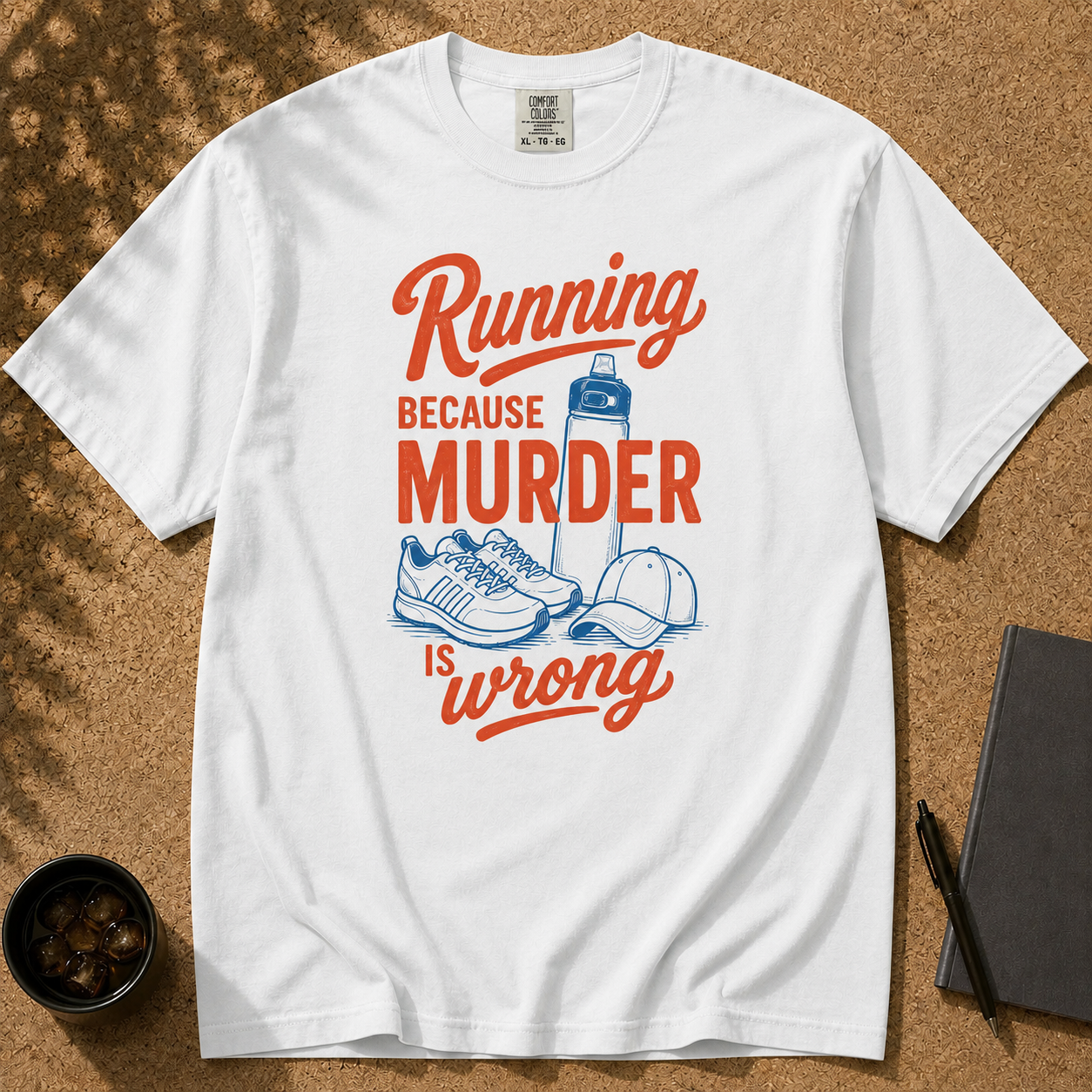 Running Because Murder Is Wrong T-Shirt