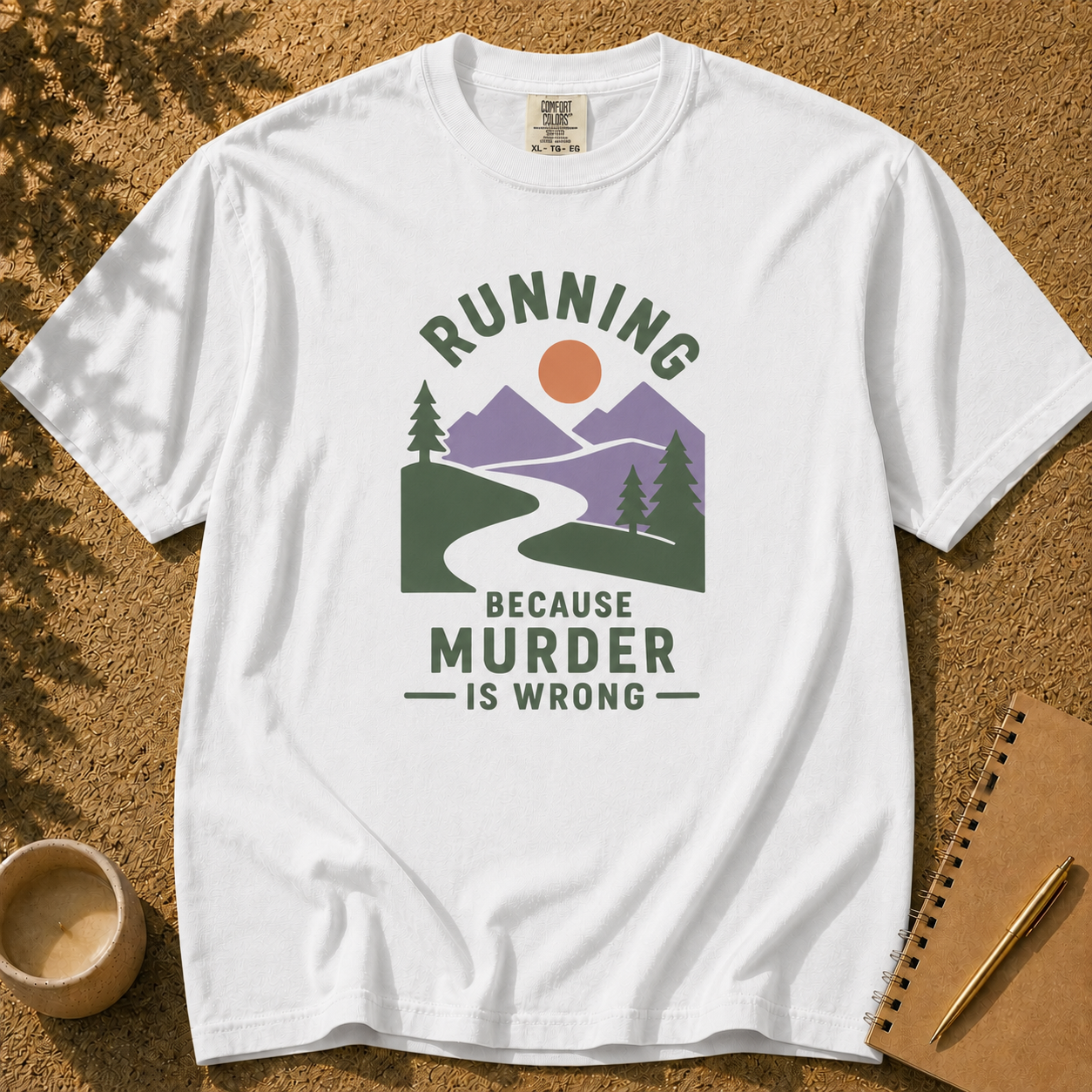 Running Because Murder Is Wrong T-Shirt