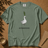 "The Asparagoose"  Hybrid Botanical Graphic t-shirt