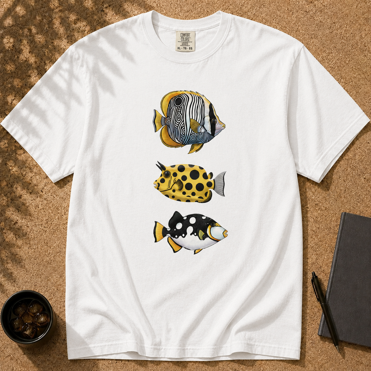 Tropical Fish Graphic T-Shirt