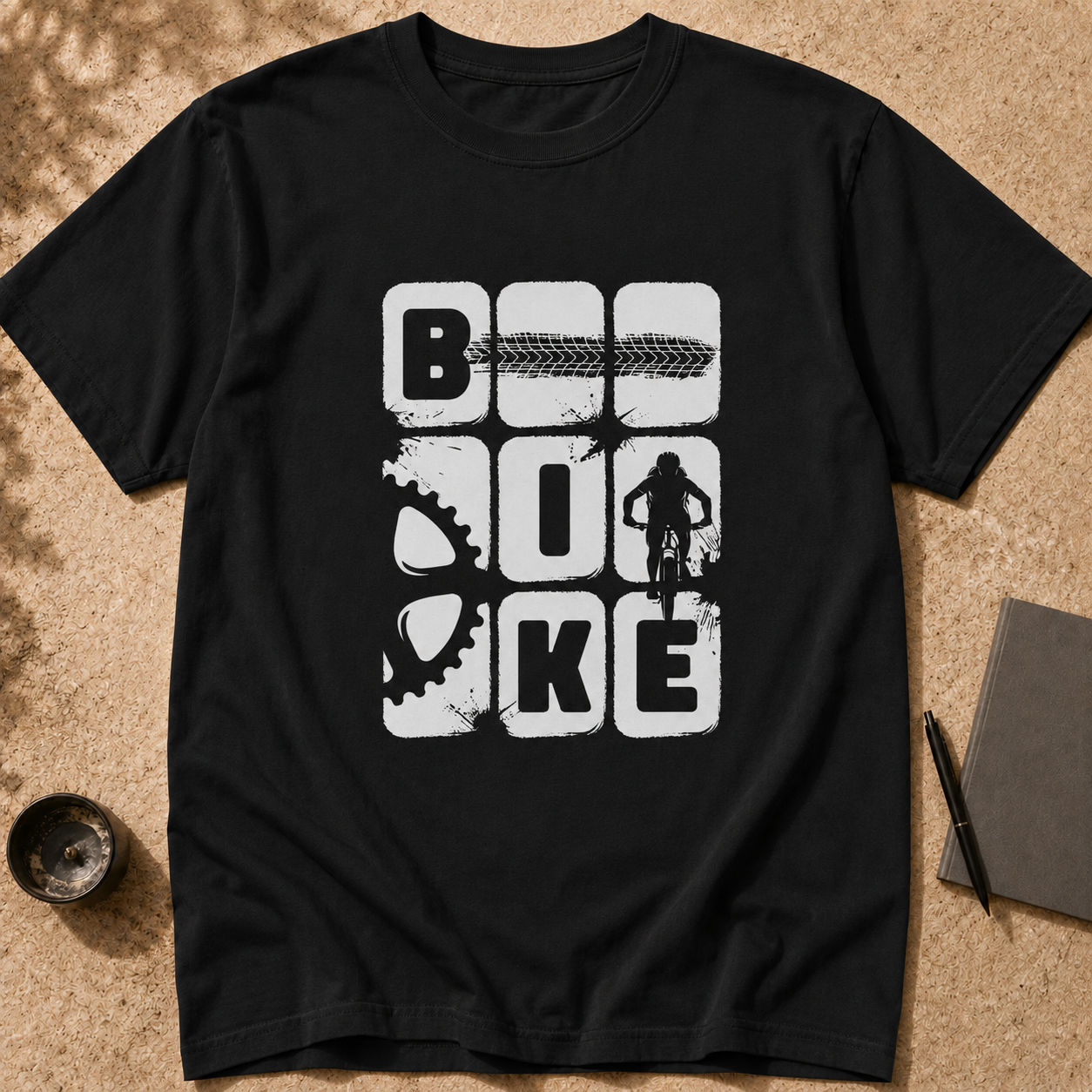 Unisex Radfahrer-T-Shirt – Fahrrad-T-Shirt für Mountainbike- & Rennrad-Enthusiasten