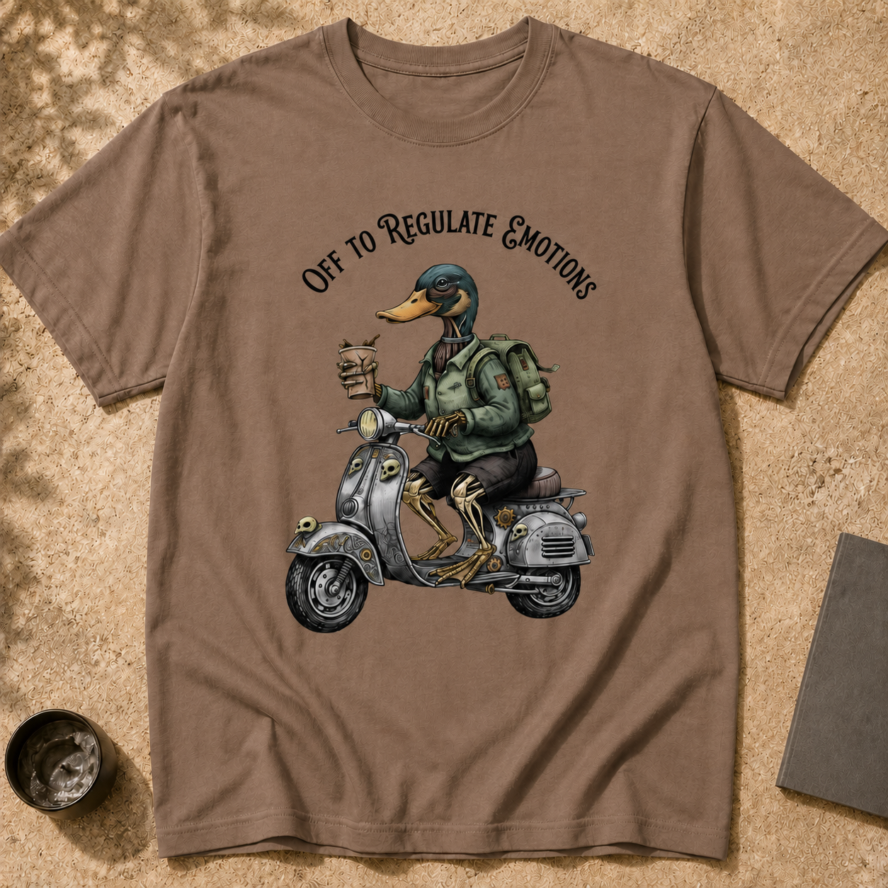 Zombie Duck Regulating Emotions T-Shirt
