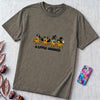 A Little Unhinged Halloween Octopus T-Shirt - Pepper unfolded t-shirt mockup