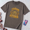 All Legends Are Born In October Motorcycle T-Shirt - Graphite unfolded t-shirt mockup