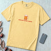 Bad Day To Be A Beer T-shirt - Butter unfolded t-shirt mockup