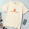 Bad Day To Be A Beer T-shirt - Ivory unfolded t-shirt mockup